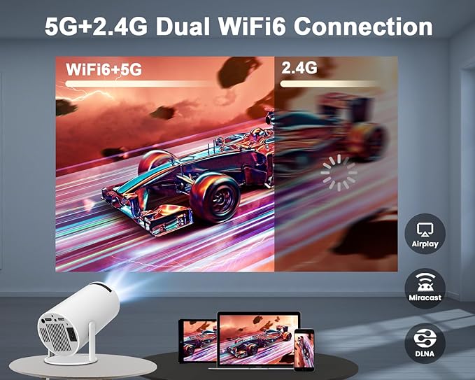 Proyector cinematográfico portátil